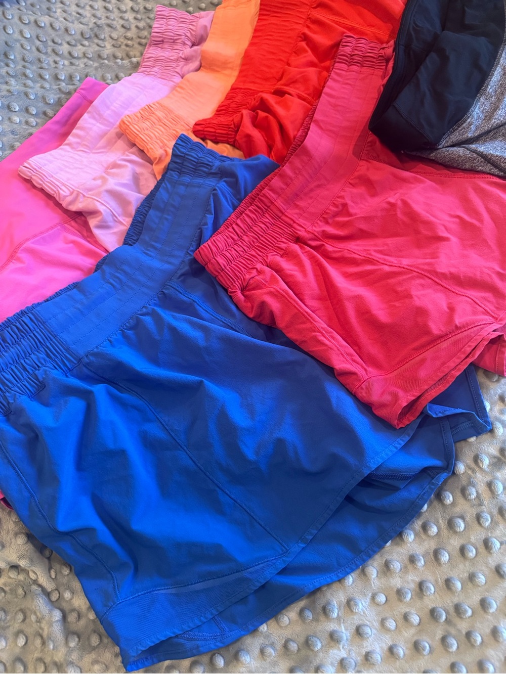 7 pair Lululemon athletica Womenโs Athletic Shorts
